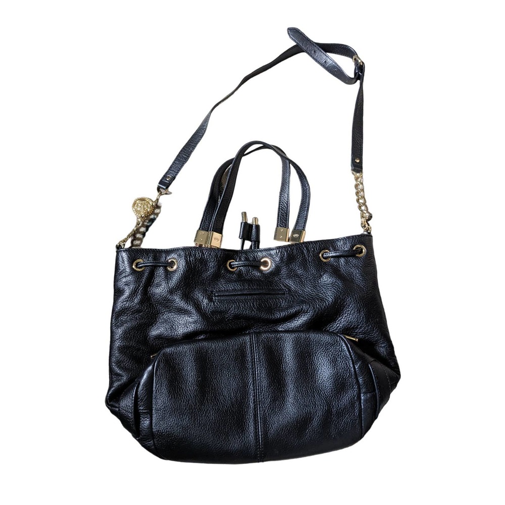 Juicy Couture Leather Drawstring Bucketpurse - image 2